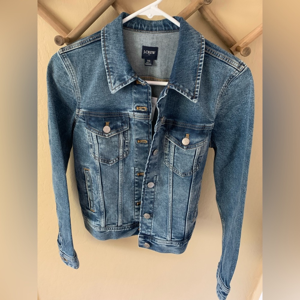 J.Crew Classic Blue Denim Jacket